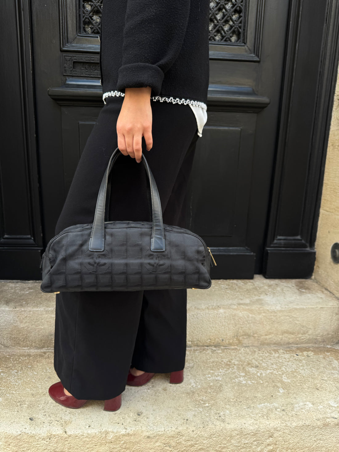Chanel - Black Travel Line bag