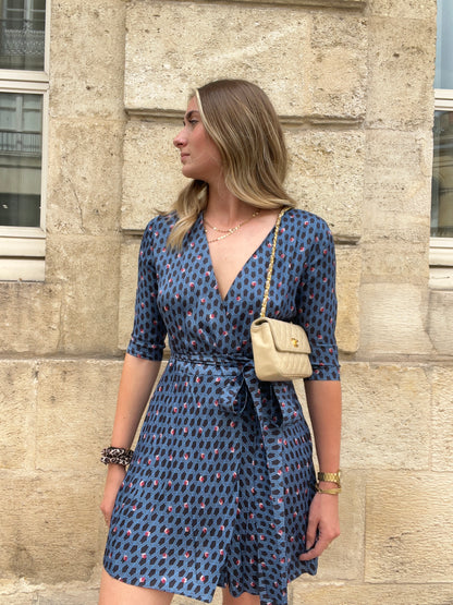 Maje -Robe bleu T36