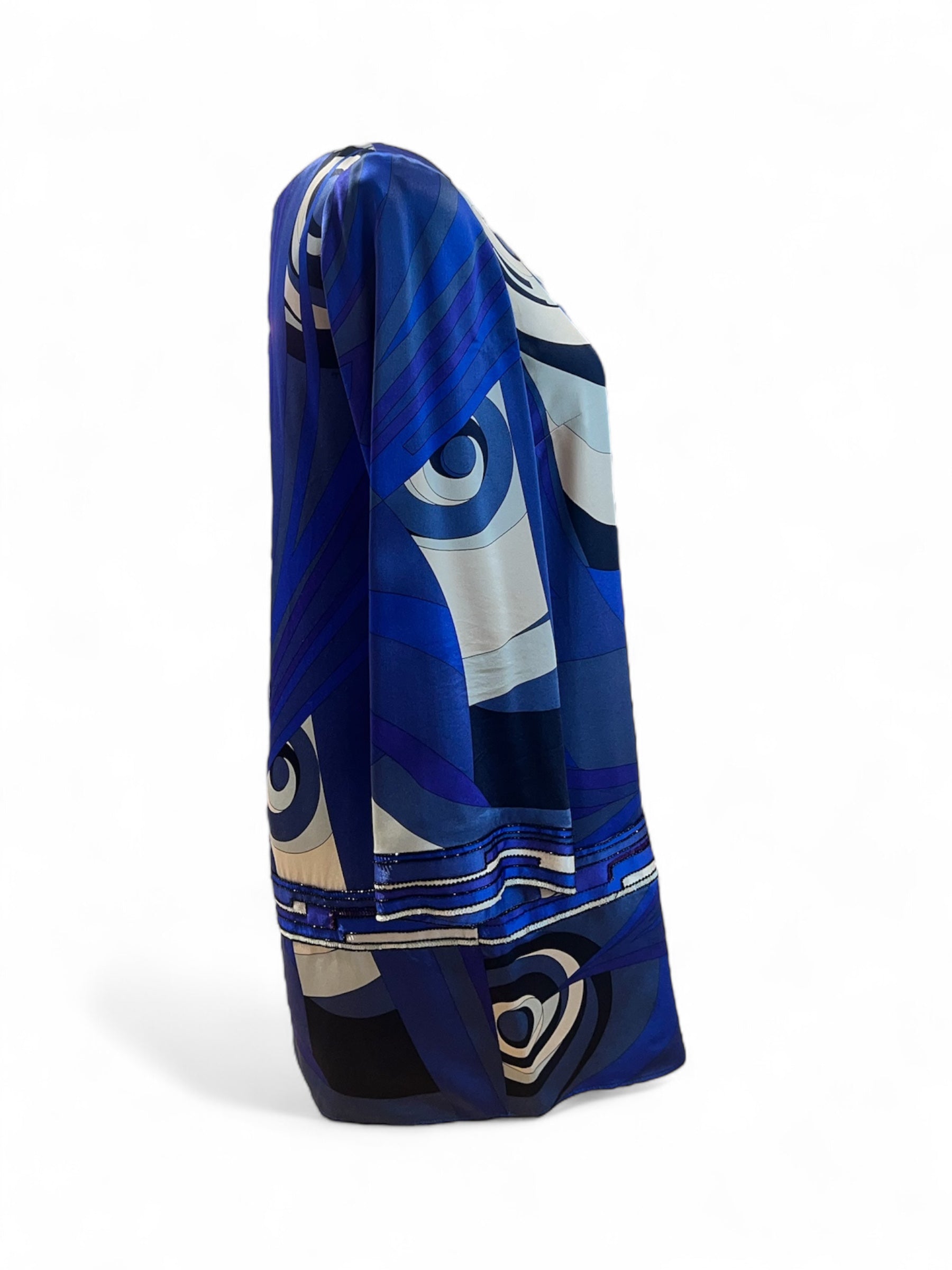 Emilio Pucci - Blaues Oberteil Größe 36