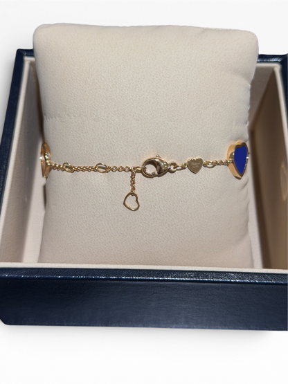 Chopard - Bracelet Happy Hearts Bleu