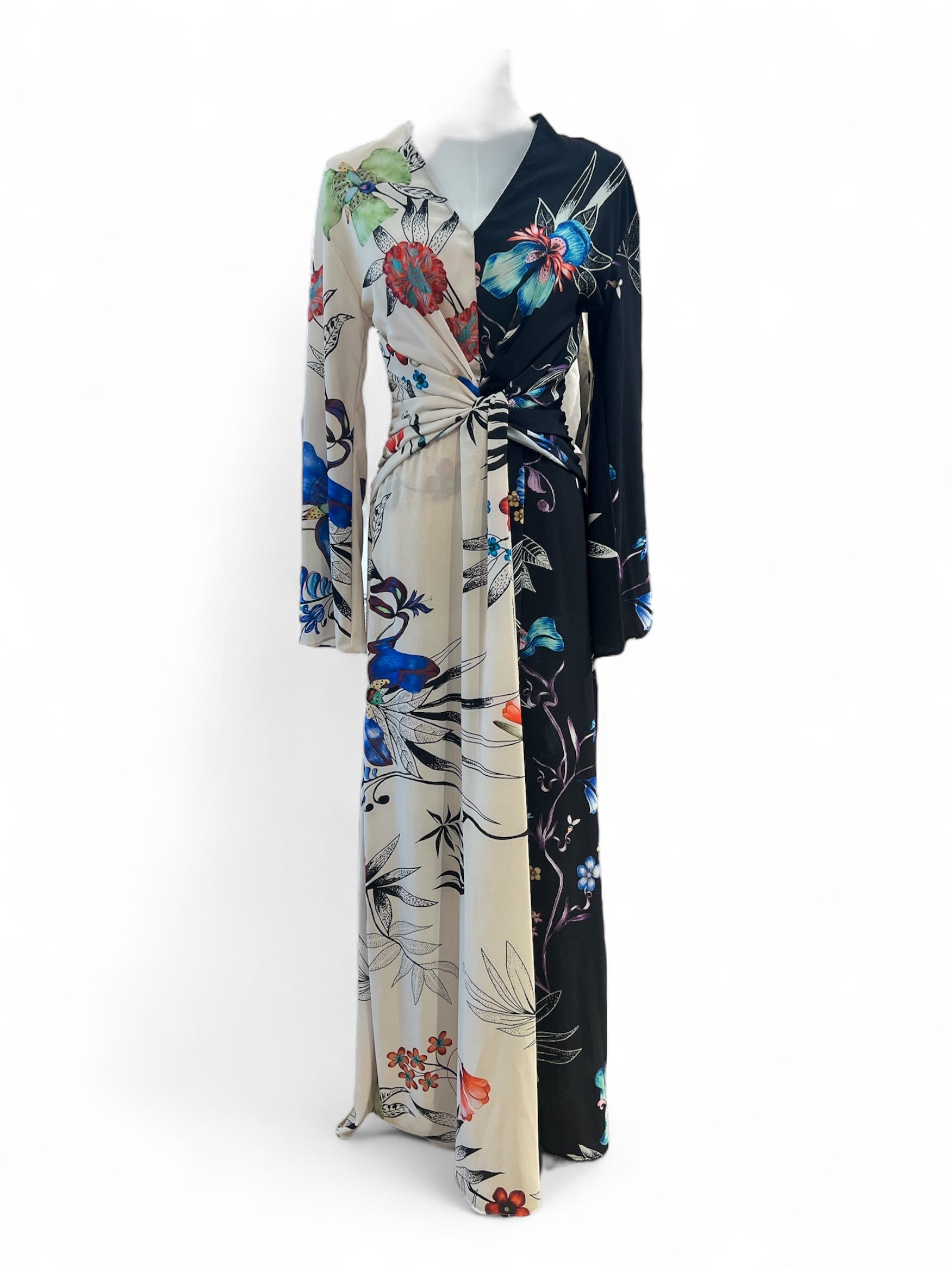 Etro - Robe bicolore T36