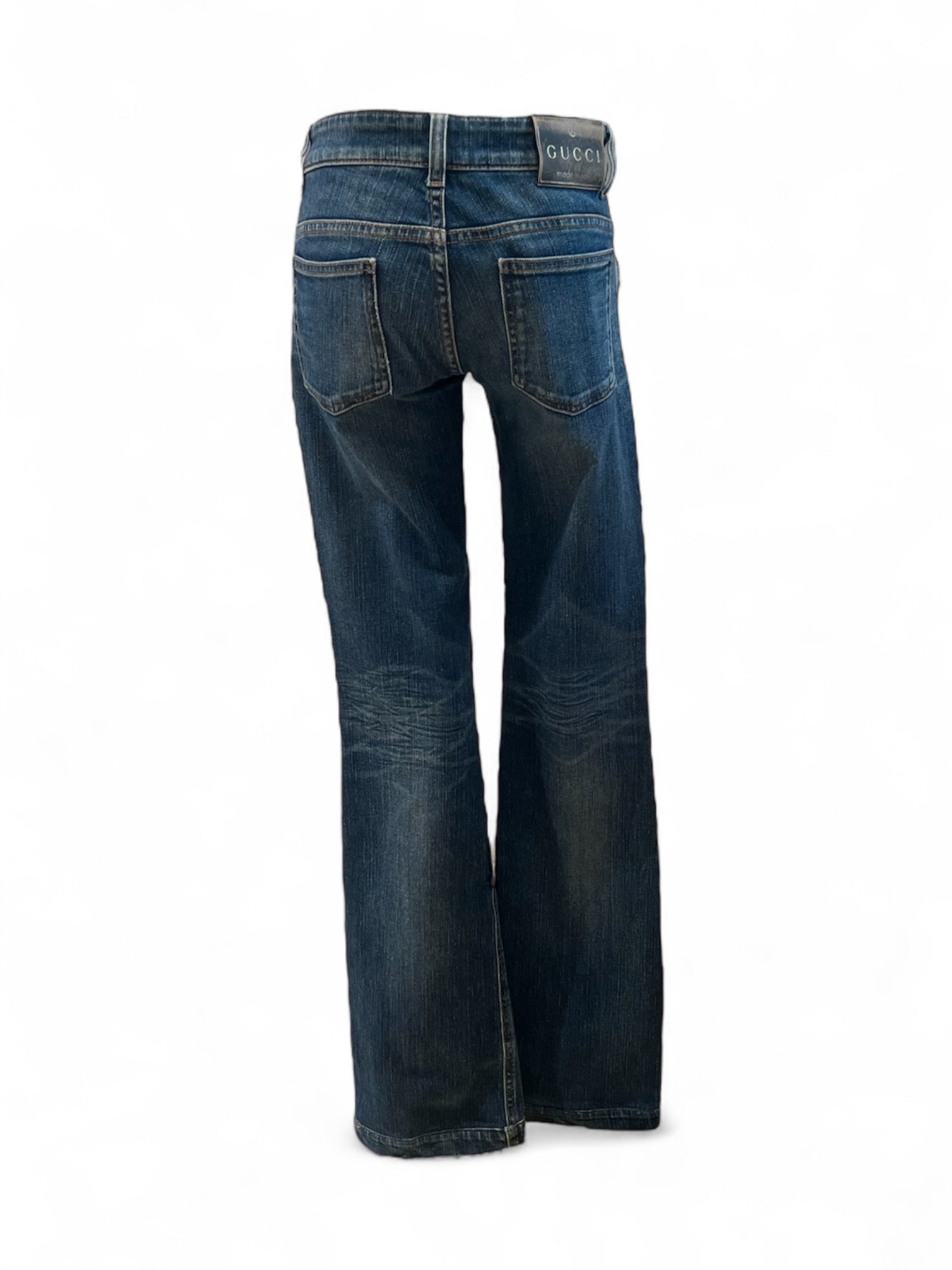 Gucci - Jean brut bleu T38