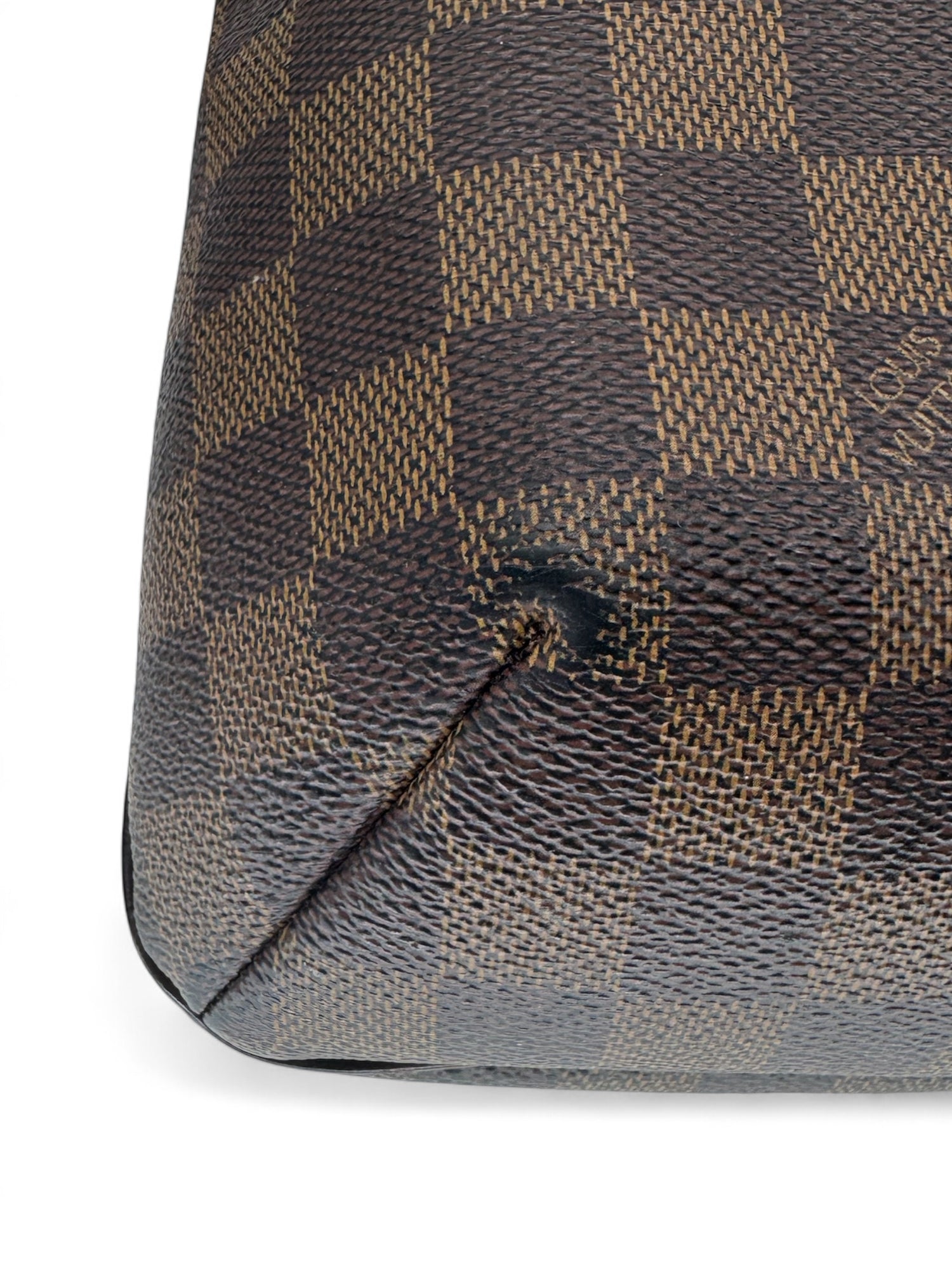 Louis Vuitton - Sac Musette Toile Damier Ebène
