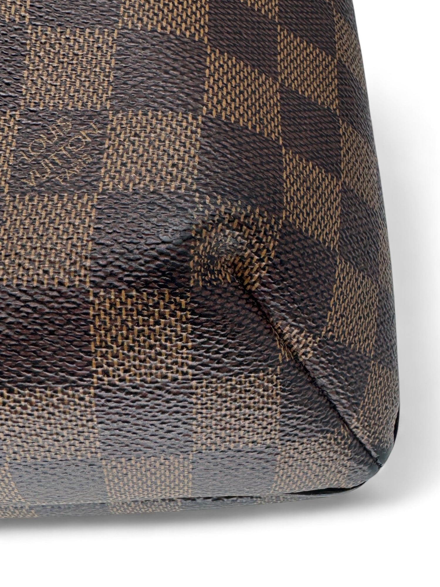 Louis Vuitton - Sac Musette Toile Damier Ebène