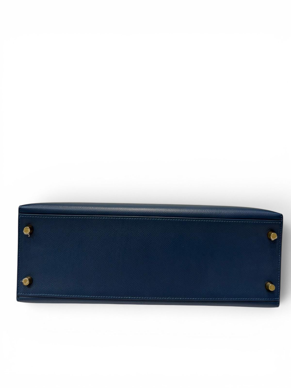 Hermès - Kelly 32 Bleu de Prusse Epsom