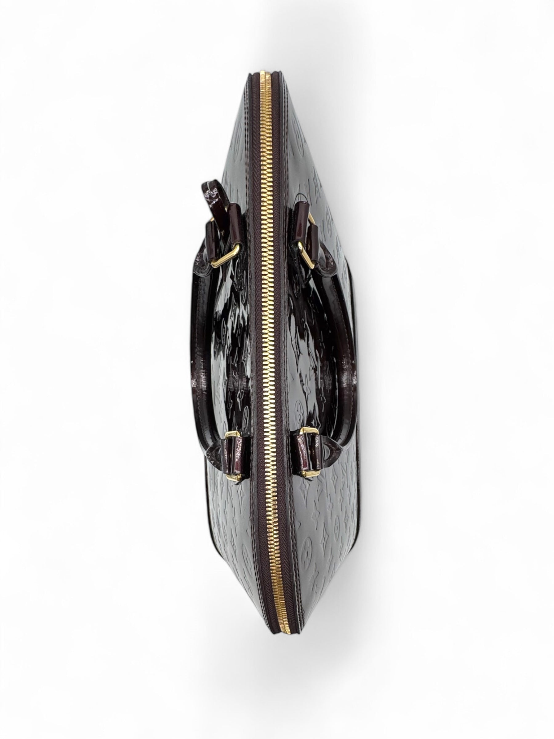 Louis Vuitton - Tasche Alma So Aubergine GM