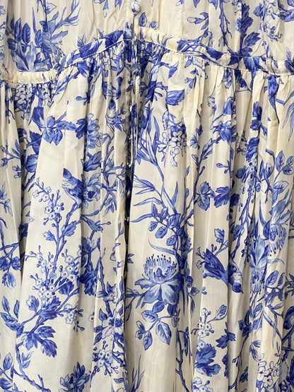 Zimmermann - Abito lungo beige e blu T1