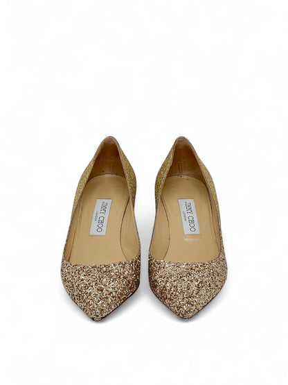 Jimmy Choo - Décolleté con paillettes T38