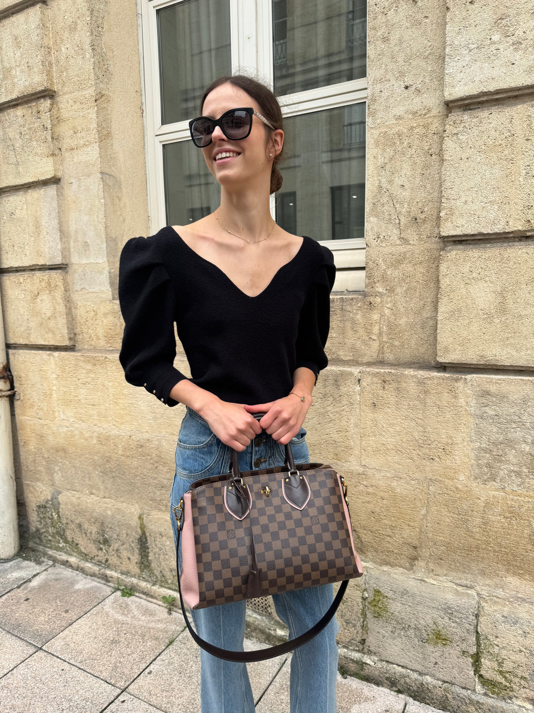 Louis Vuitton - Sac Normandy damier