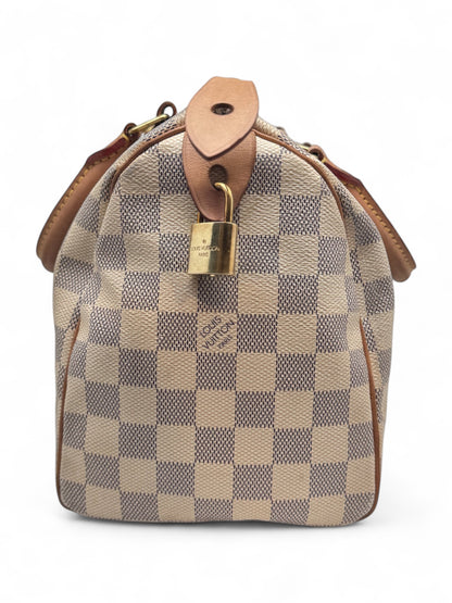 Louis Vuitton - Sac speedy 25 damier azur