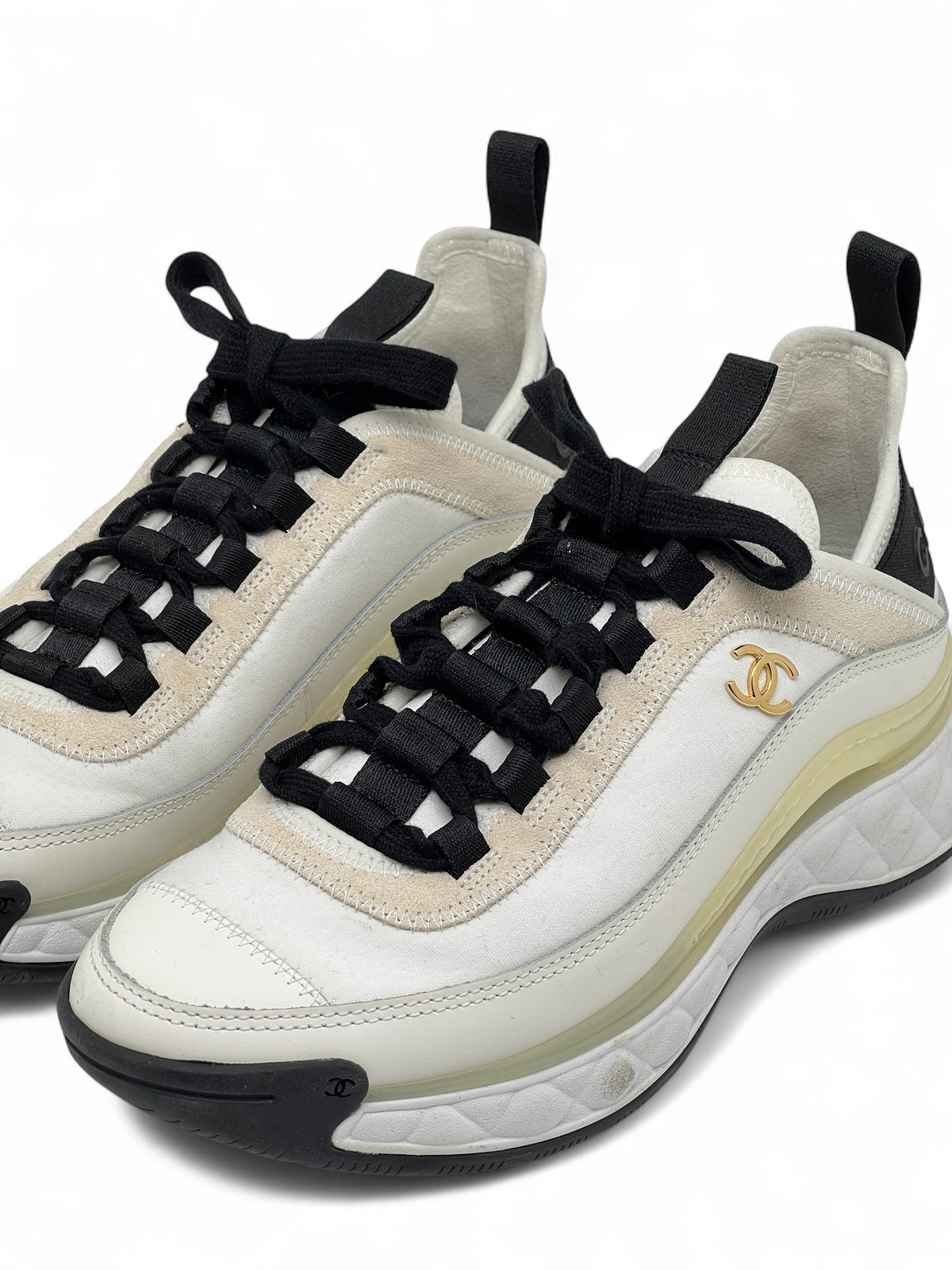 Chanel - Runner black sneakers, size 34.5