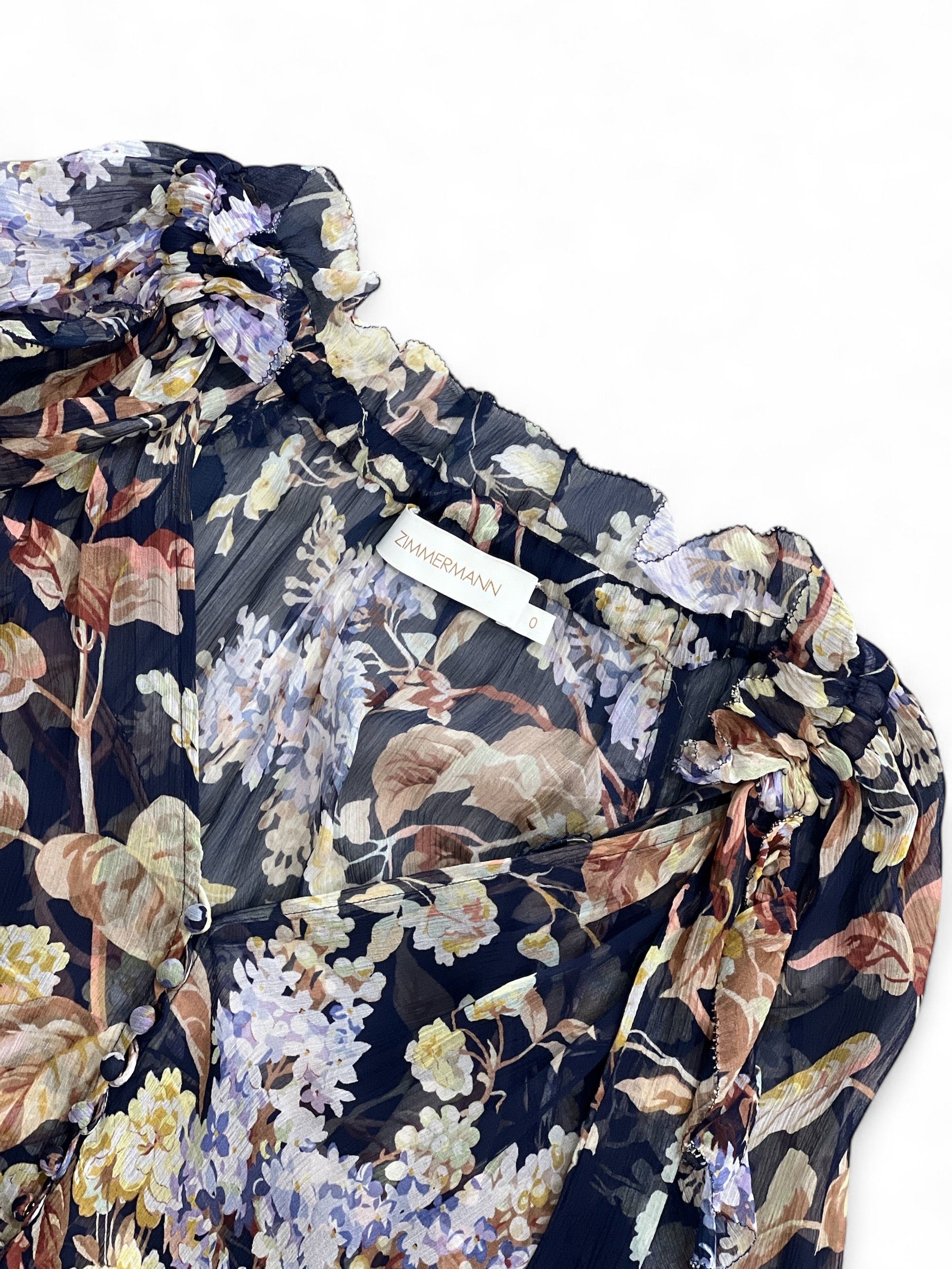 Zimmermann - Robe Bleu T0