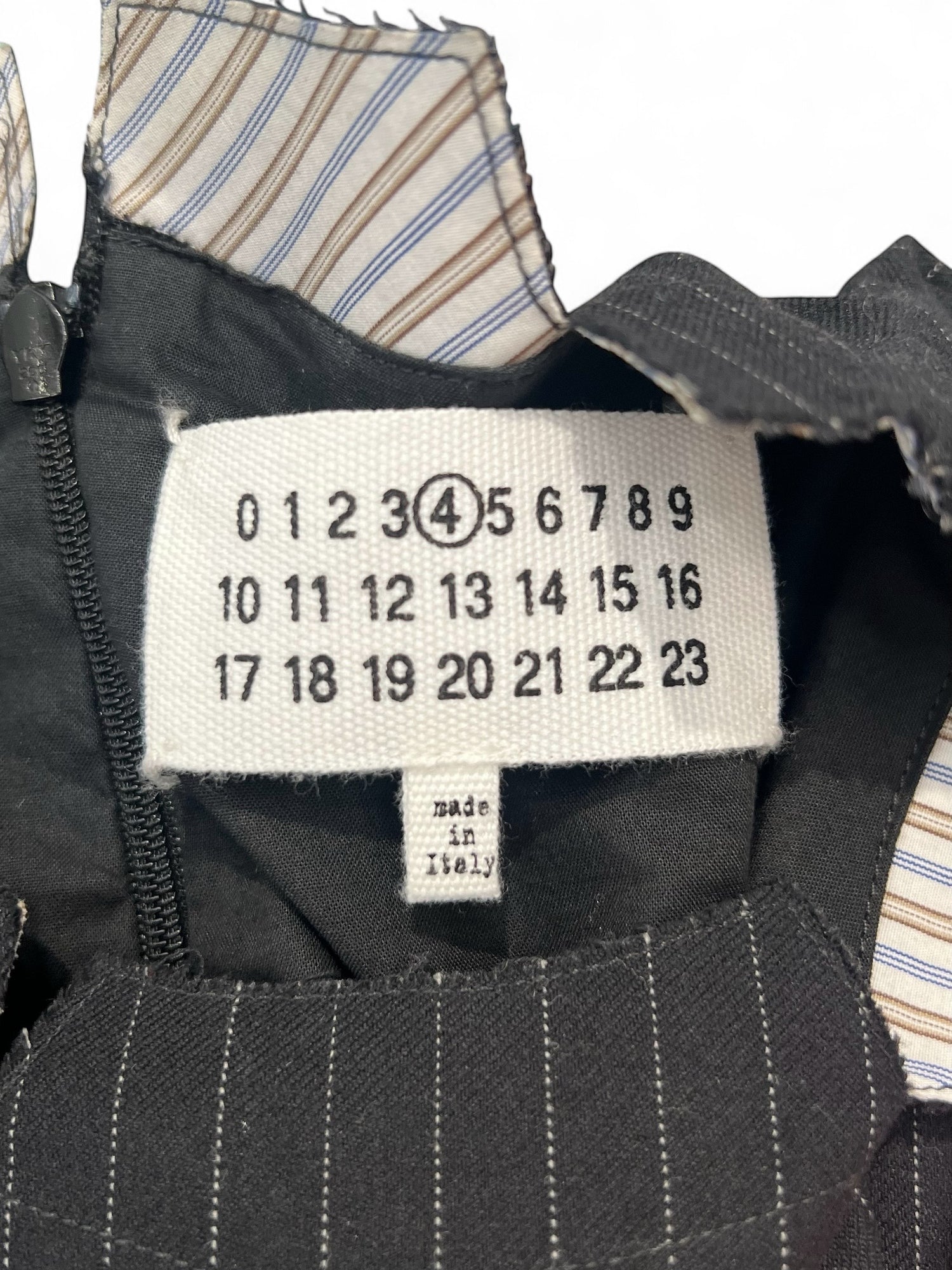 Maison Margiela -  Robe rayure T40