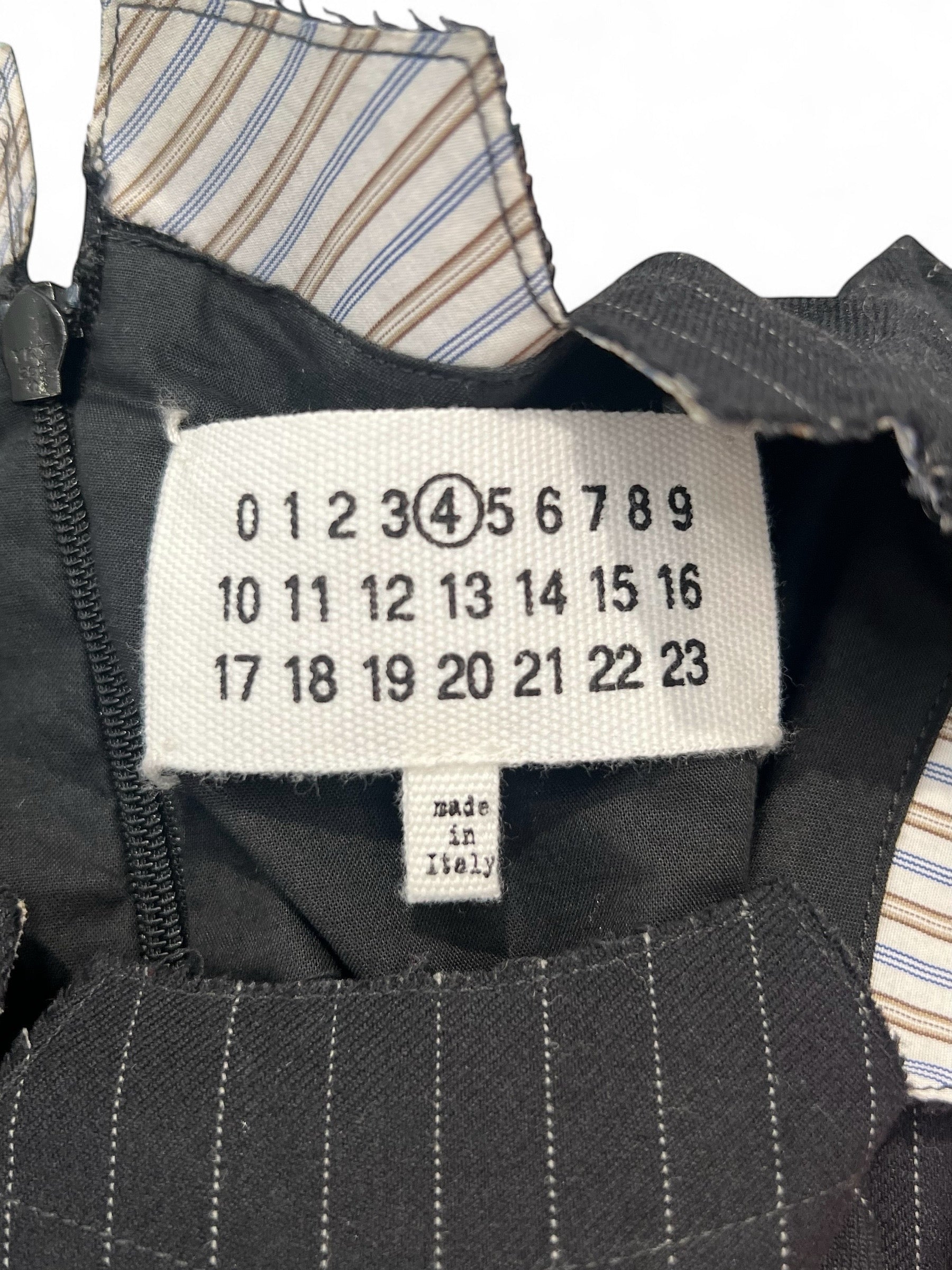 Maison Margiela -  Robe rayure T40