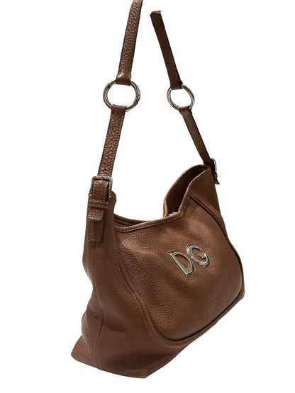 Dolce Gabbana - Sac Hobo Cuir Camel | Les Folies d’Eugénie