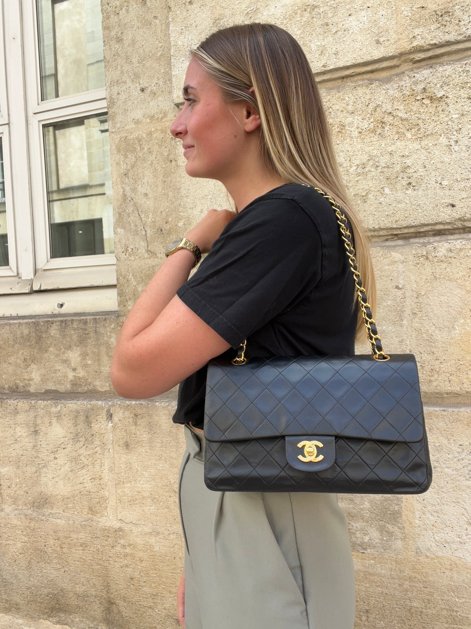 Chanel Sac Timeless 25 double flap – Les Folies d'Eugenie