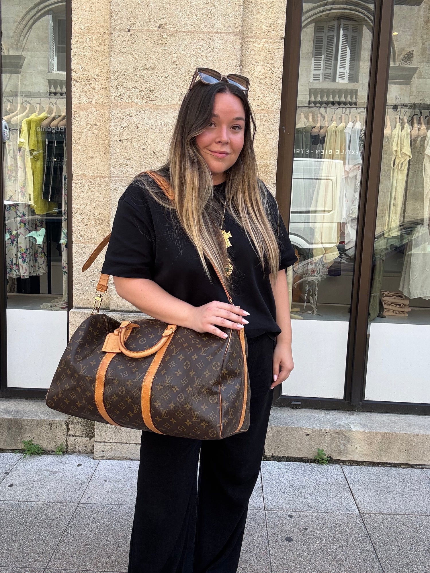 Louis Vuitton - Sac Keepall Bandoulière 50