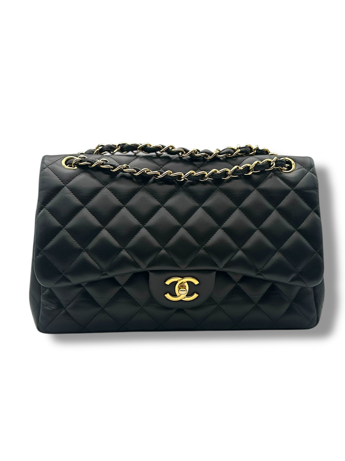 Chanel - Black jumbo bag