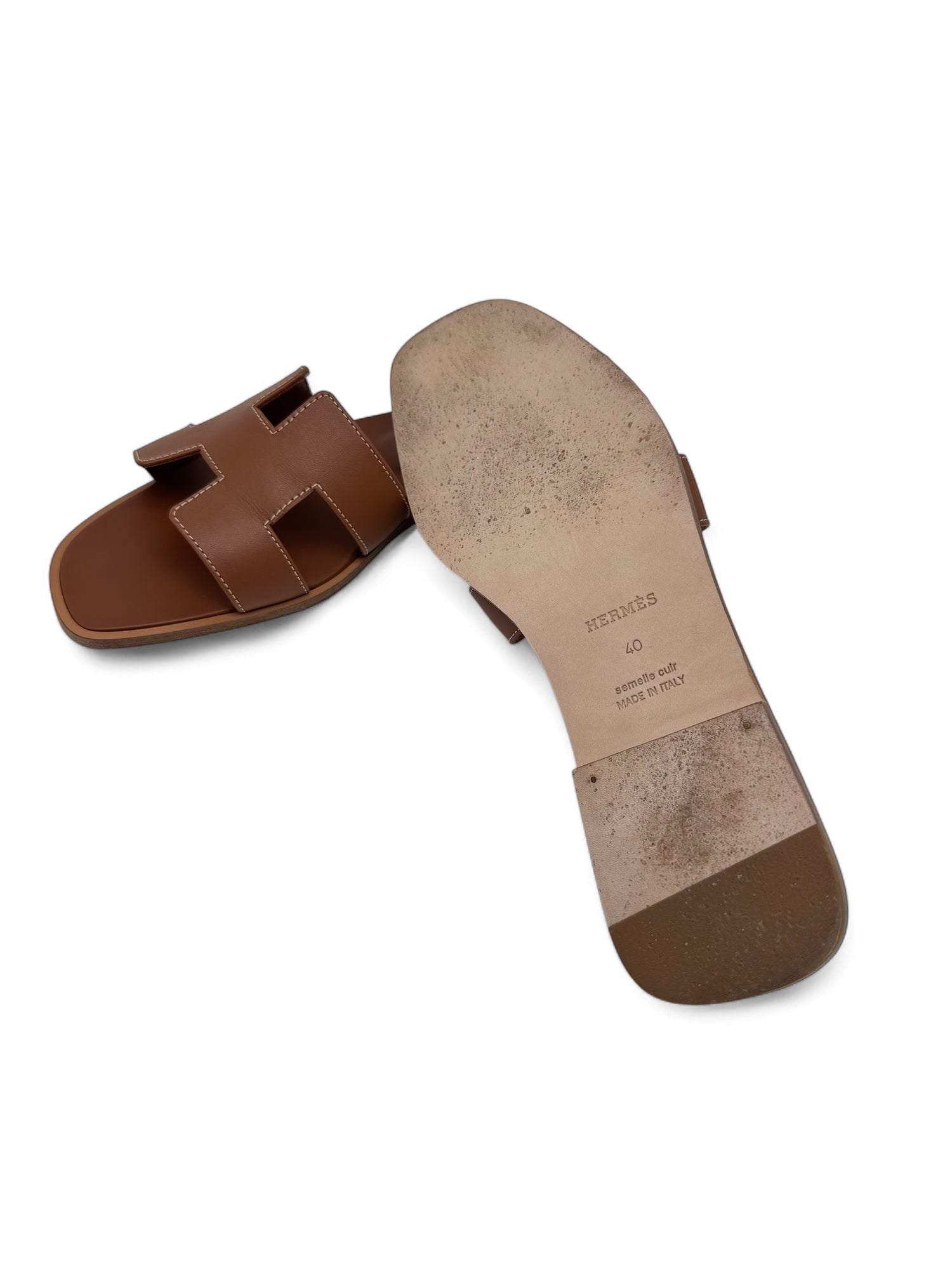 Hermès - Sandale Oran T40