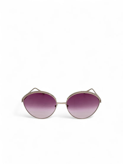 Alaïa - Lunettes de soleil avec verres violets