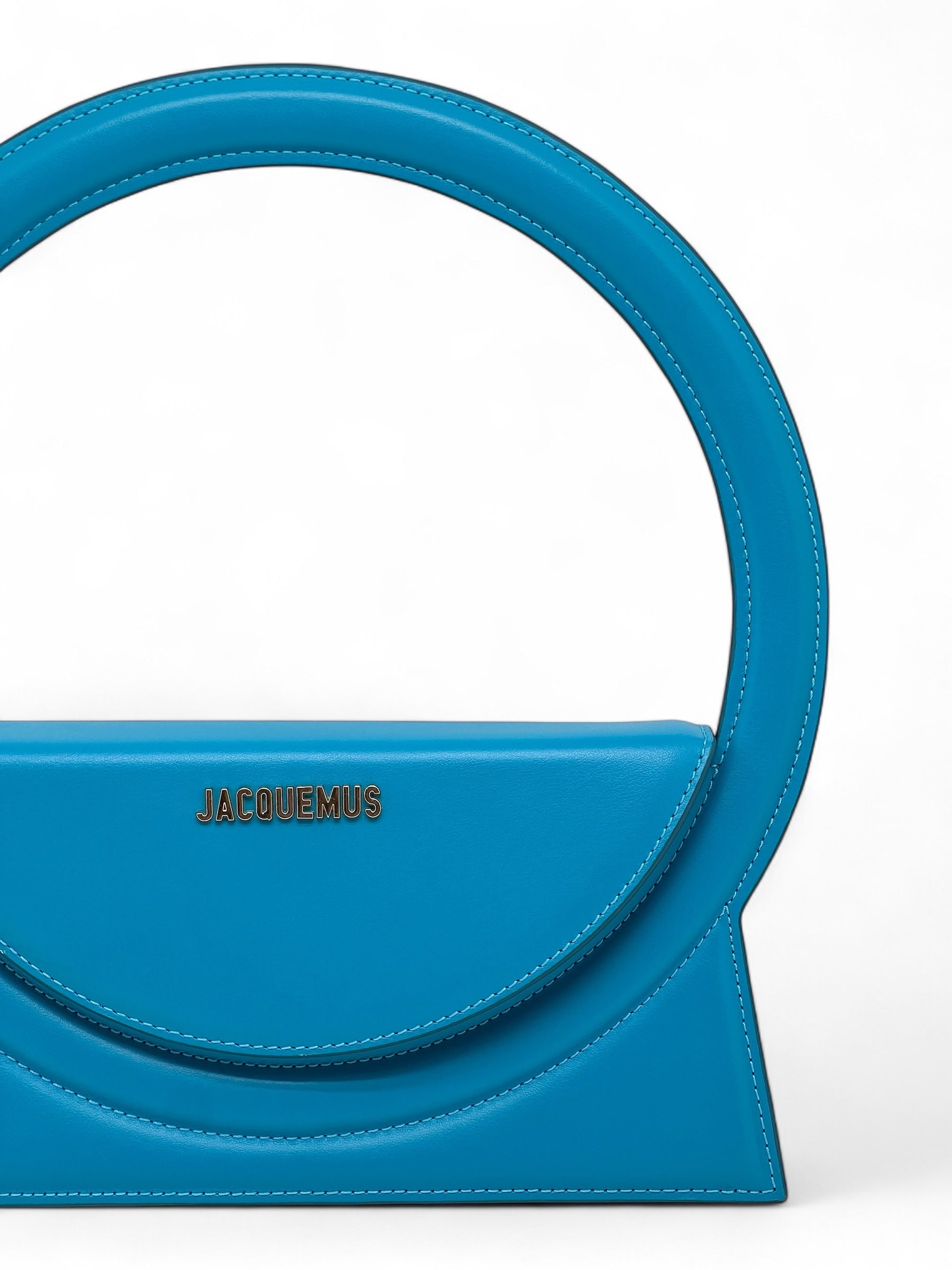 Jacquemus - Sac bandoulière en cuir le Rond