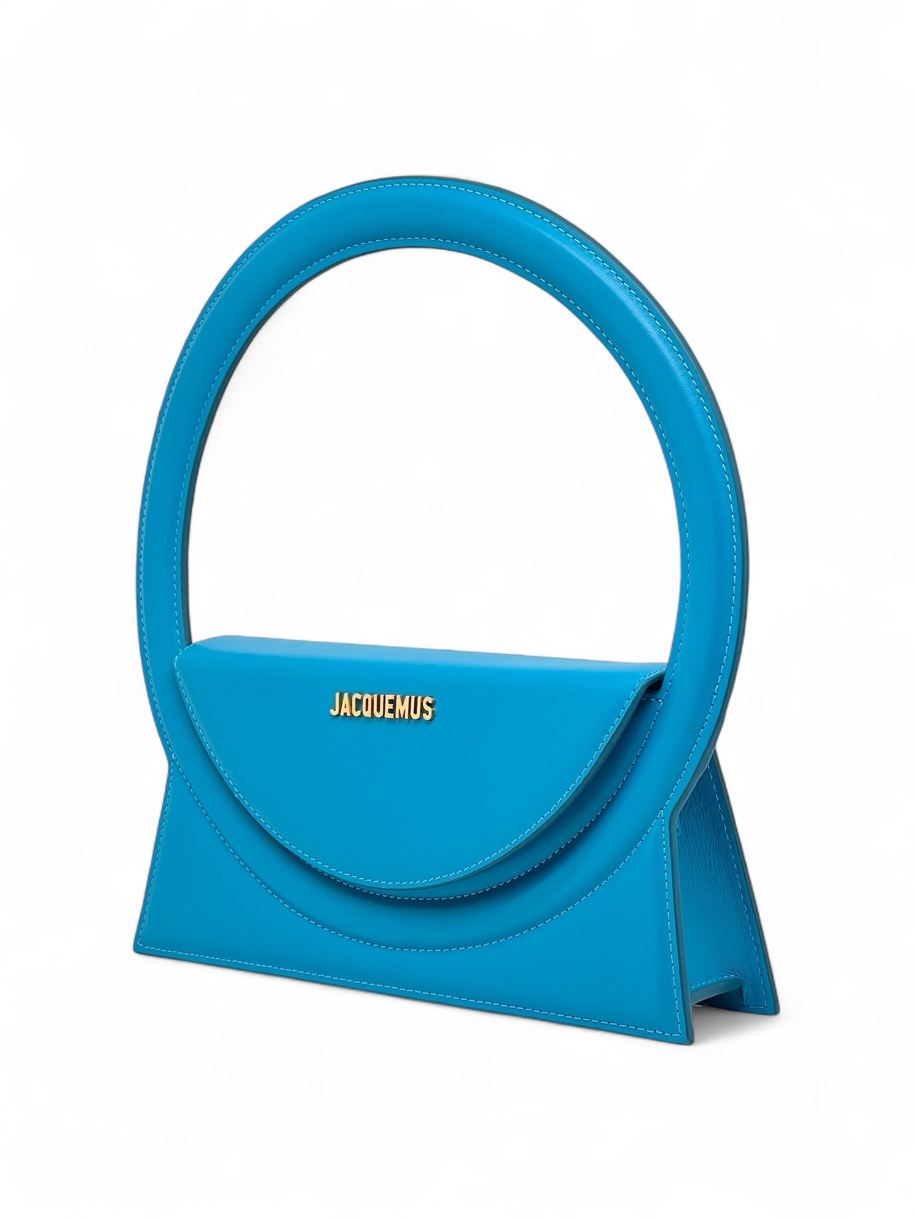 Jacquemus - Sac bandoulière en cuir le Rond