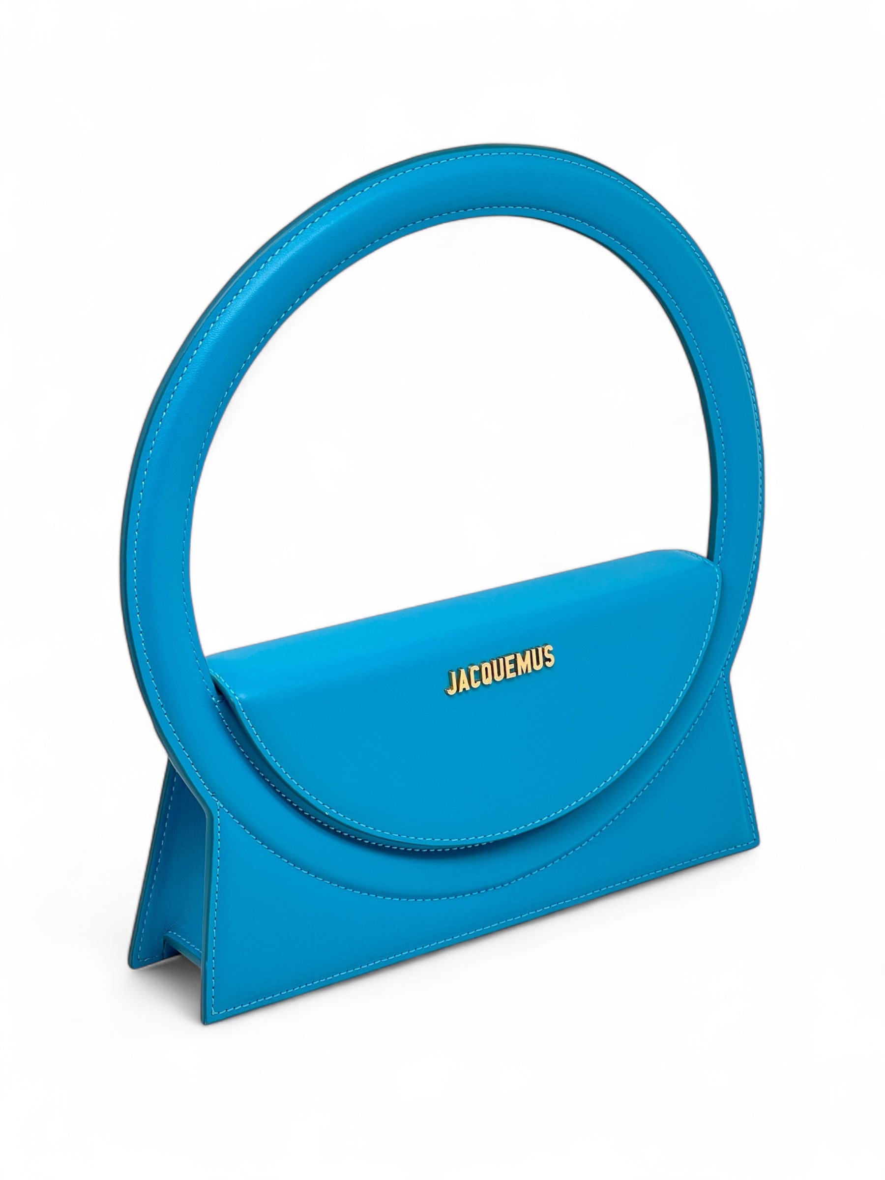 Jacquemus - Sac bandoulière en cuir le Rond