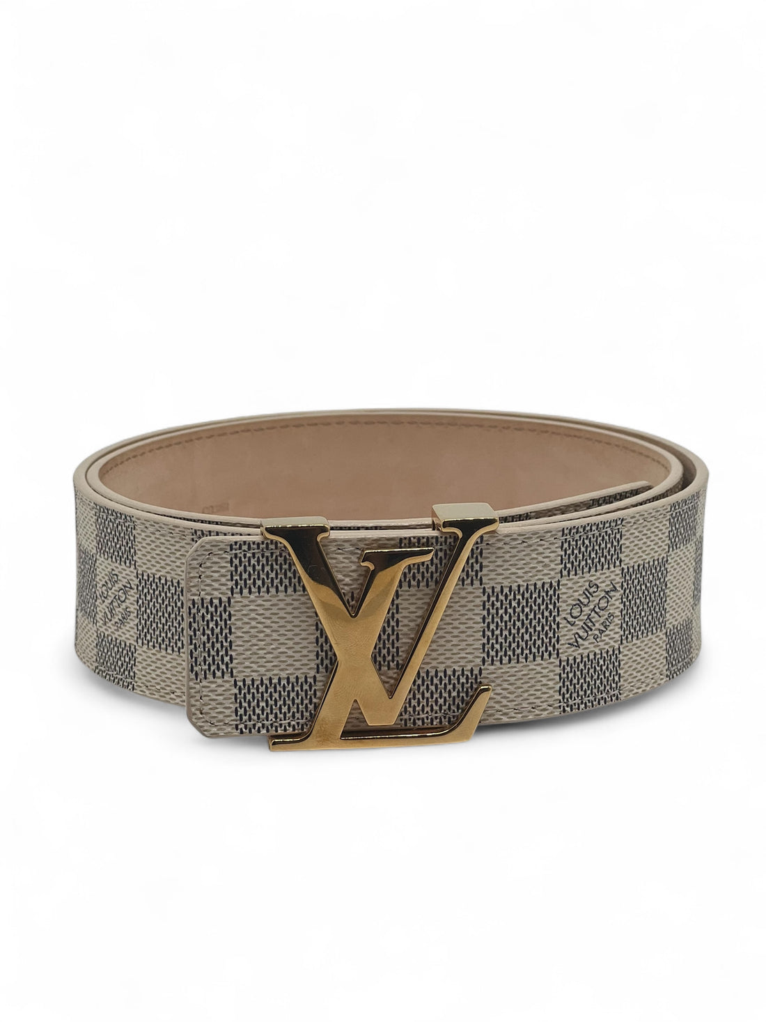 Louis Vuitton - Ceinture damier azur T 80