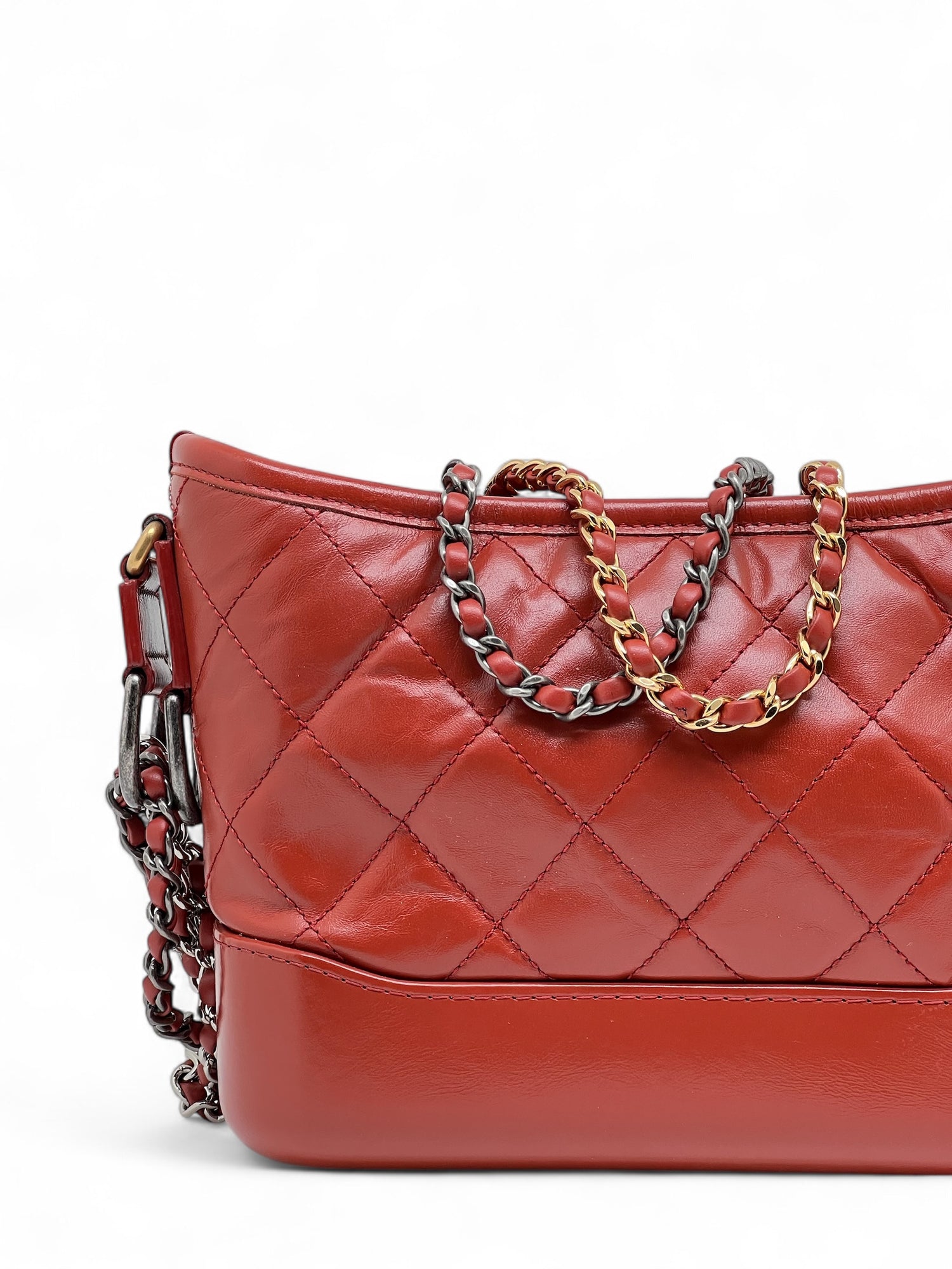 Chanel - Sac Mini Gabrielle Terracotta