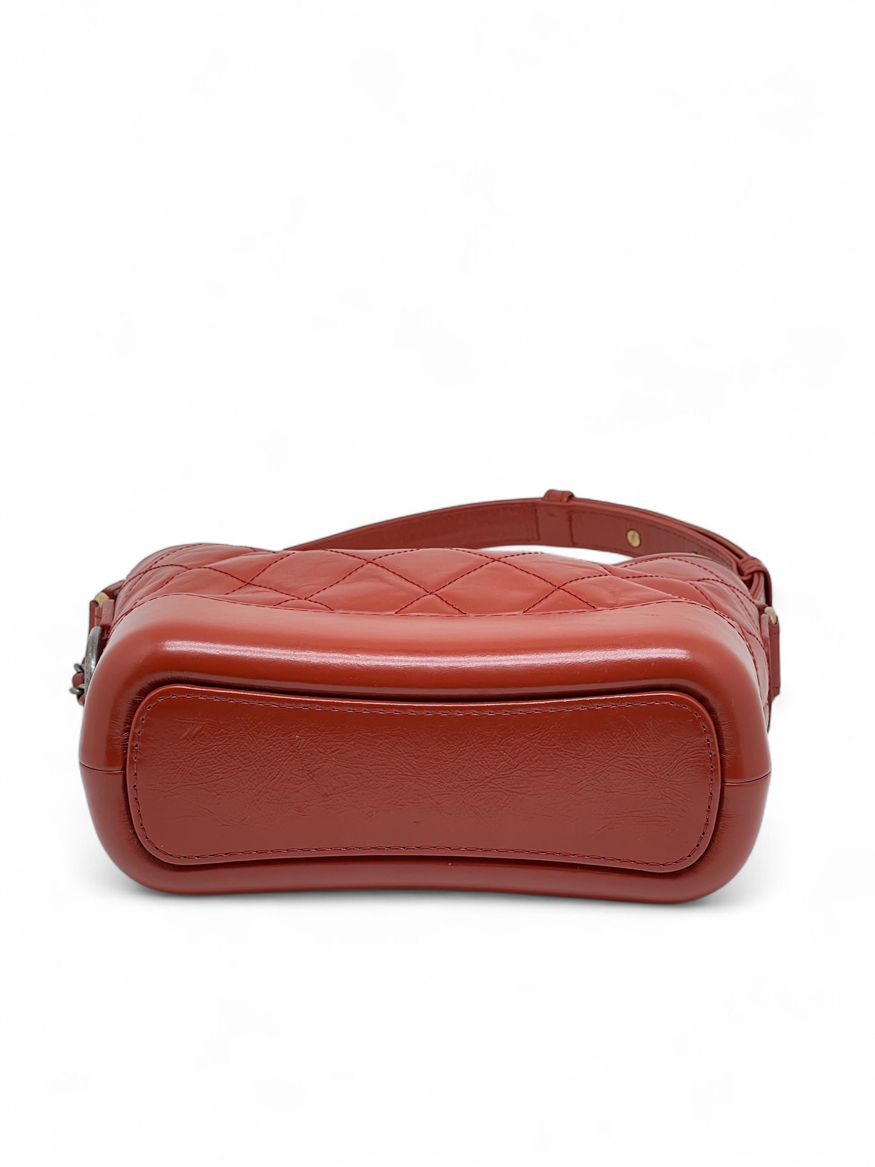 Chanel - Sac Mini Gabrielle Terracotta