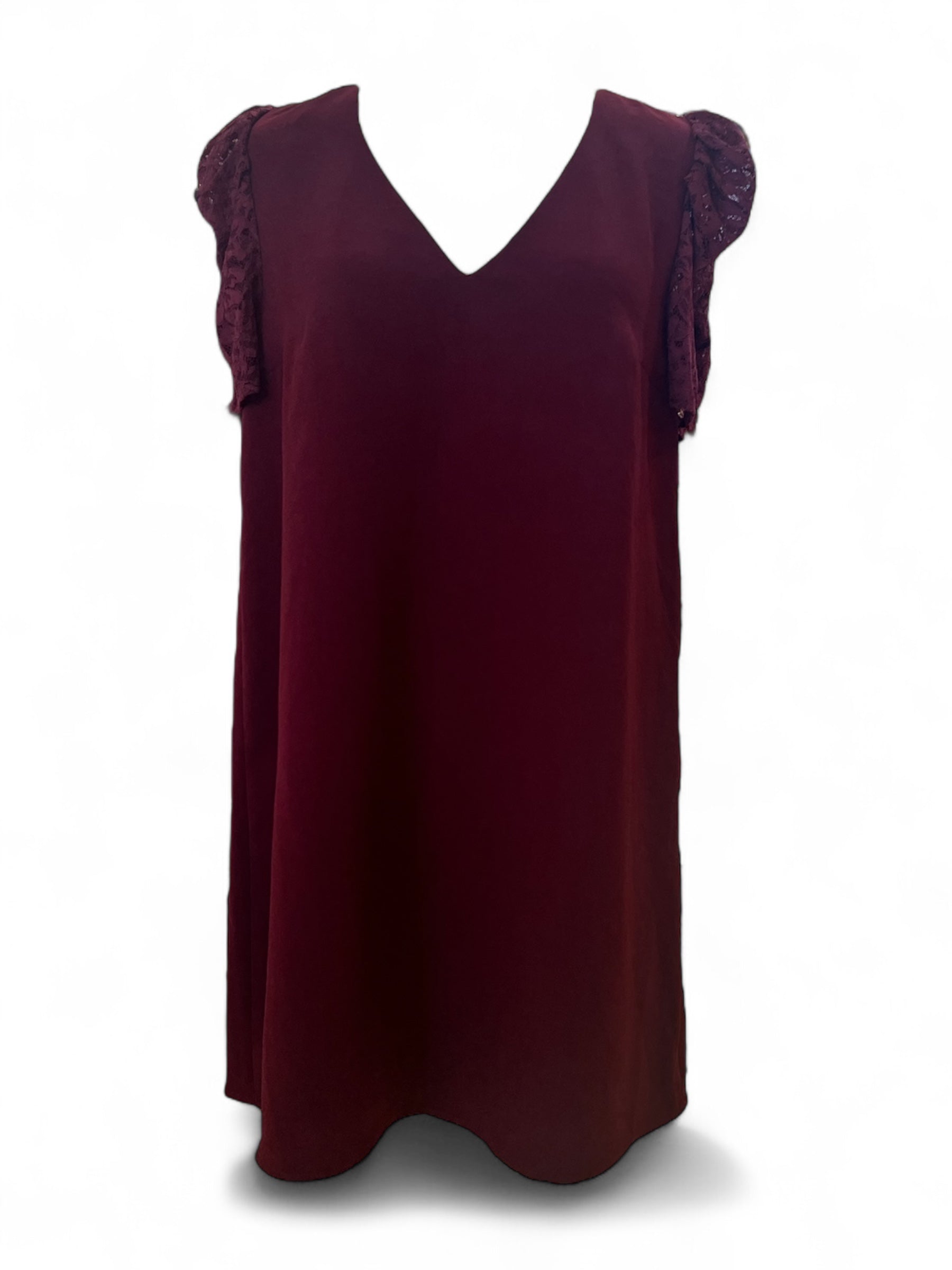 Sézane- Robe bordeaux T38