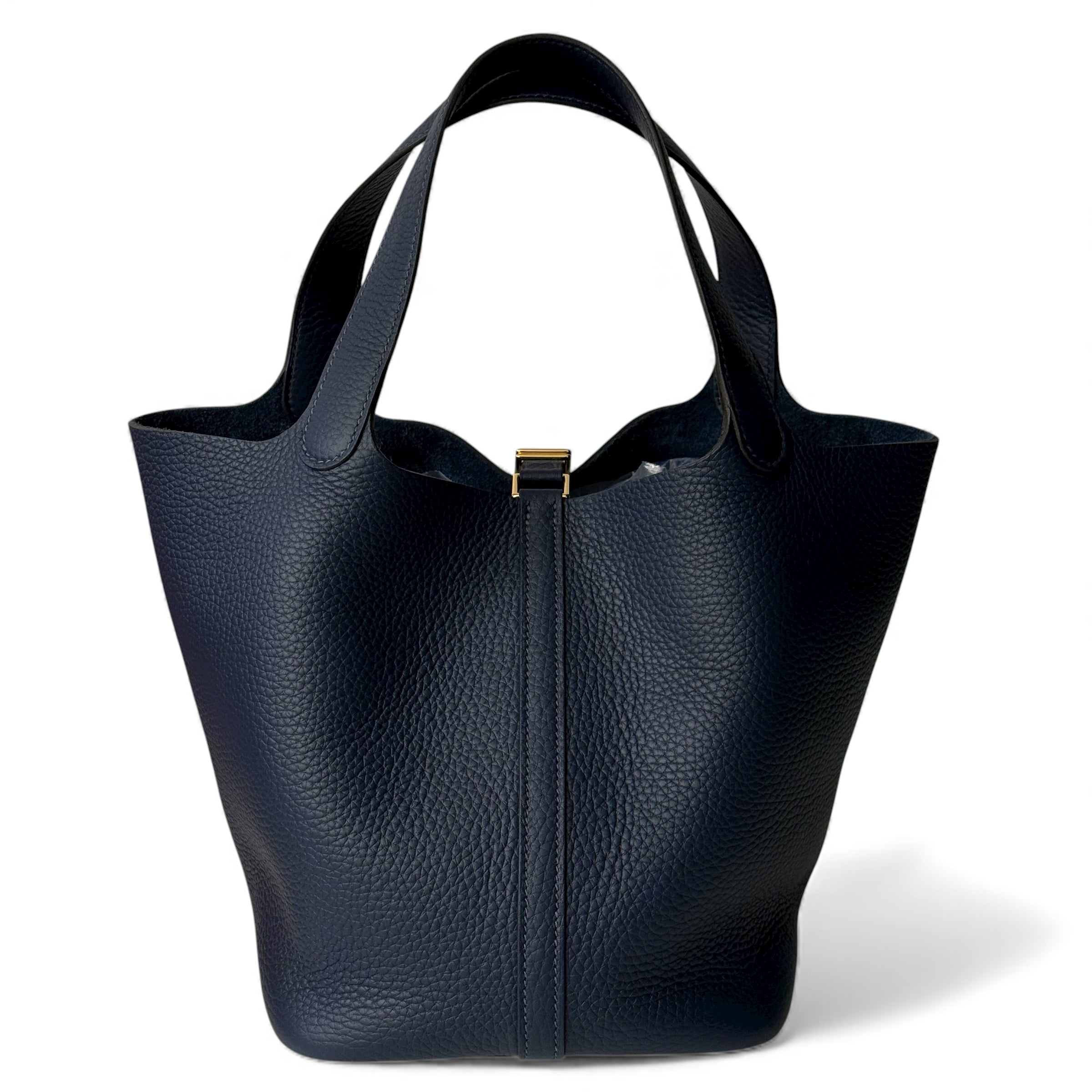 Hermès - Sac Picotin 22 Bleu de Prusse
