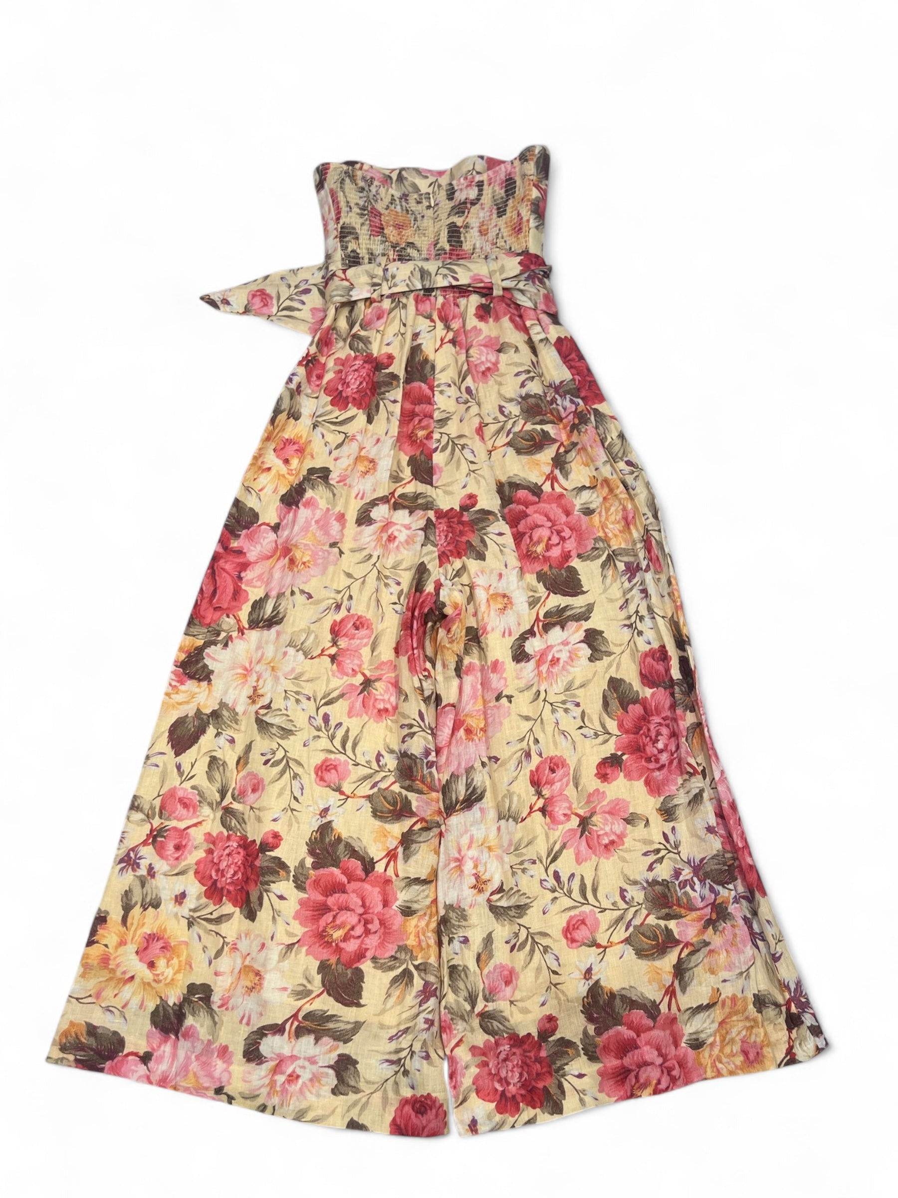 Zimmermann - Combinaison fleurie bustier