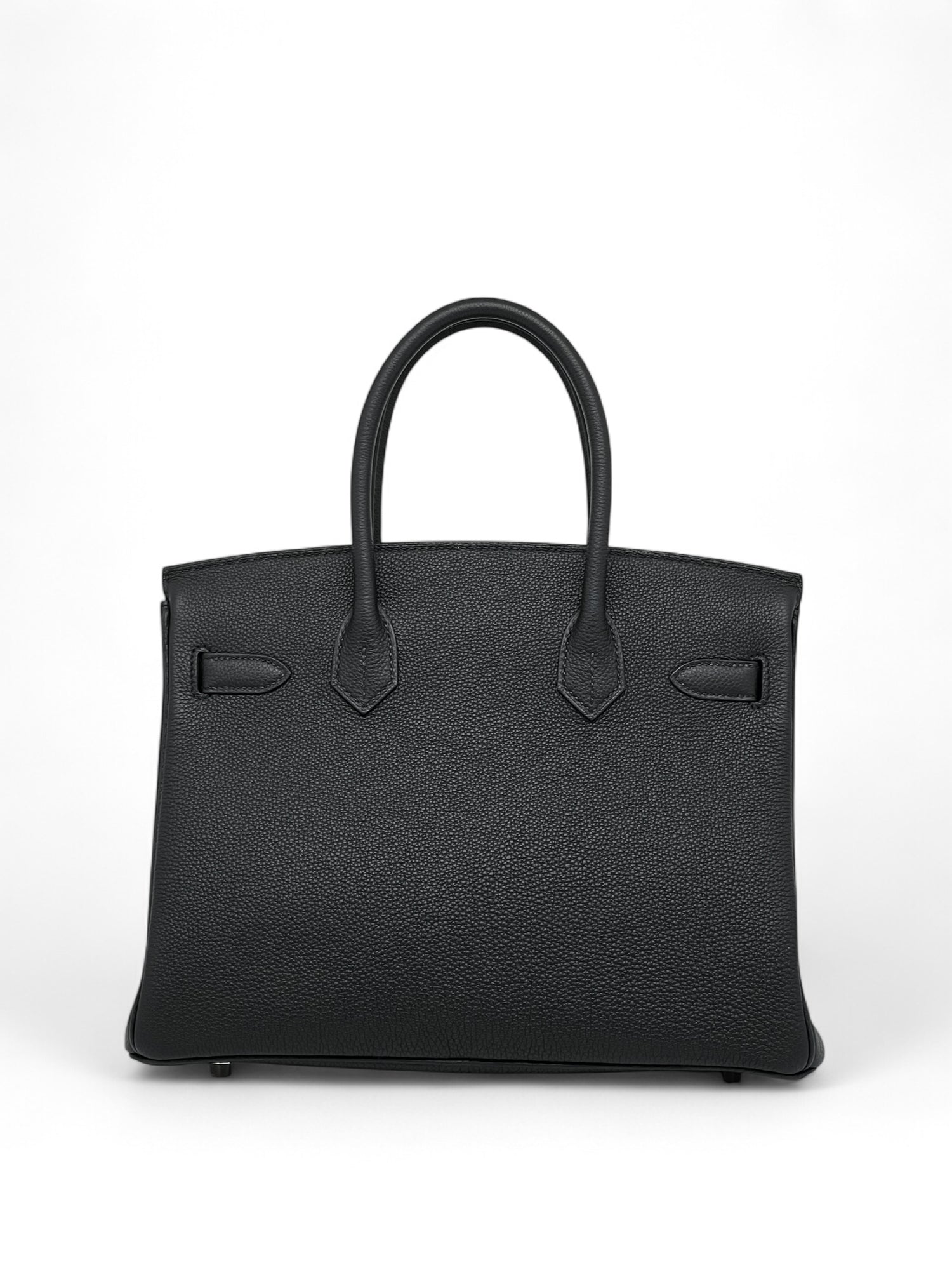 Hermès - Sac Birkin 30 Noir cuir Togo