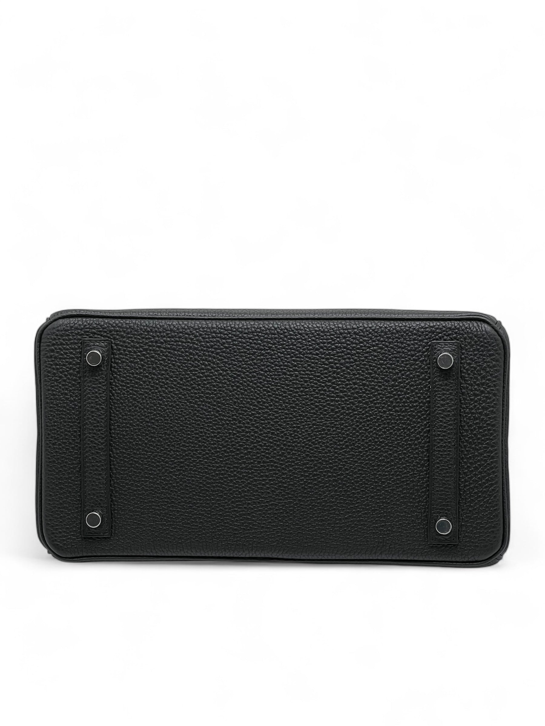 Hermès - Sac Birkin 30 Noir cuir Togo