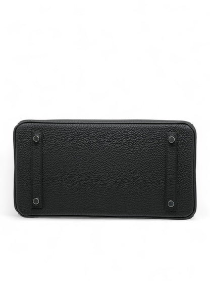 Hermès - Sac Birkin 30 Noir cuir Togo