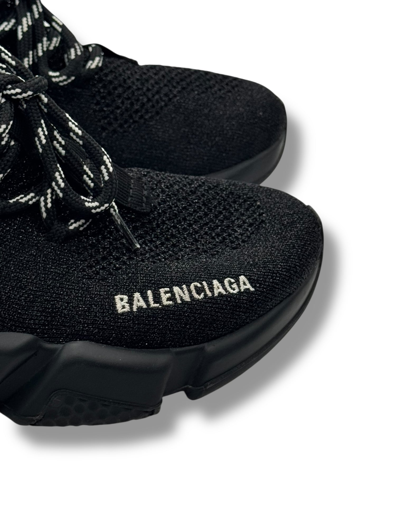 Balenciaga - Sneaker Speed Lace Up à paillette T37