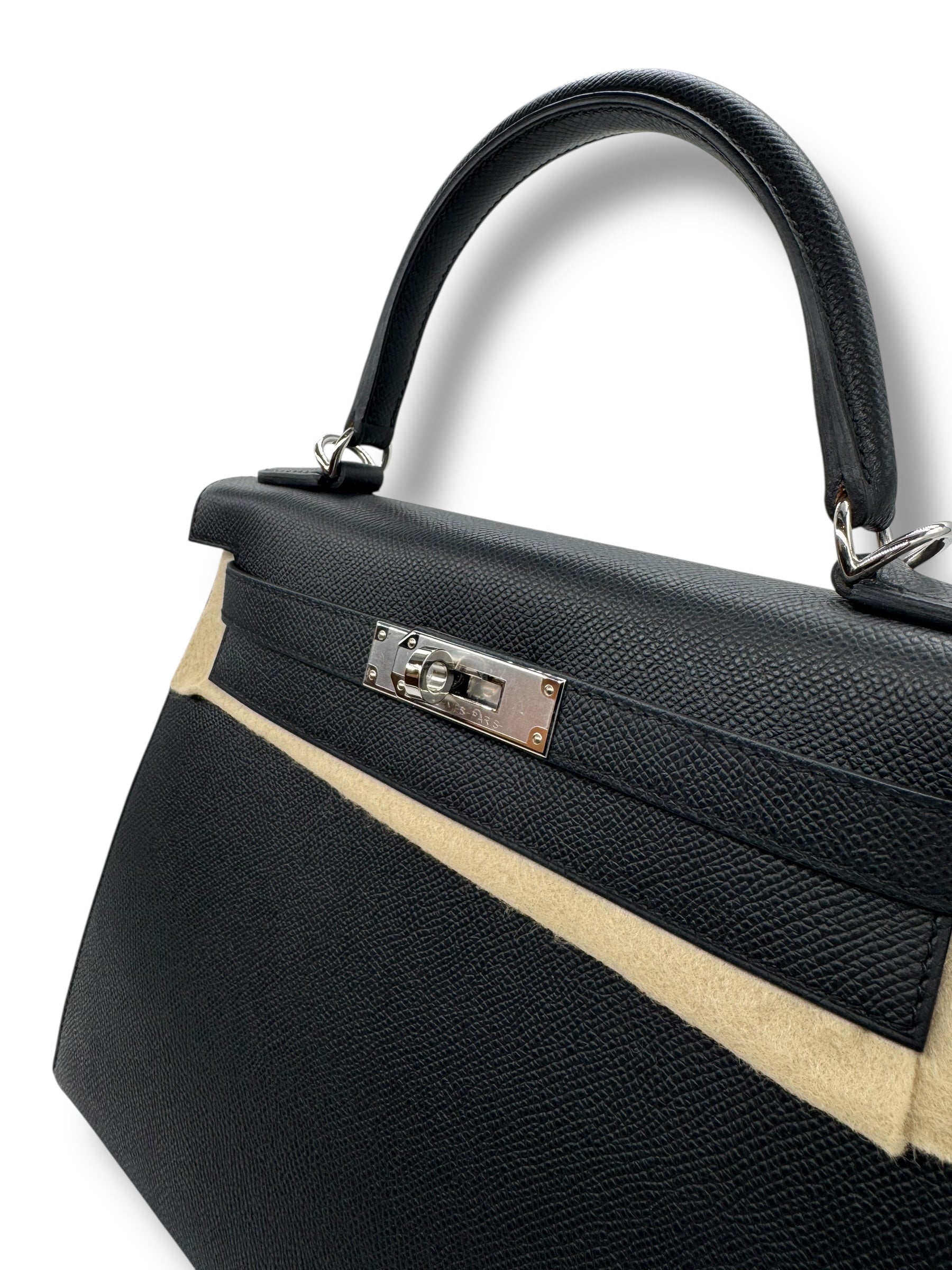 Hermès - Kelly II Sellier Tasche 28 Kalbsleder Epsom