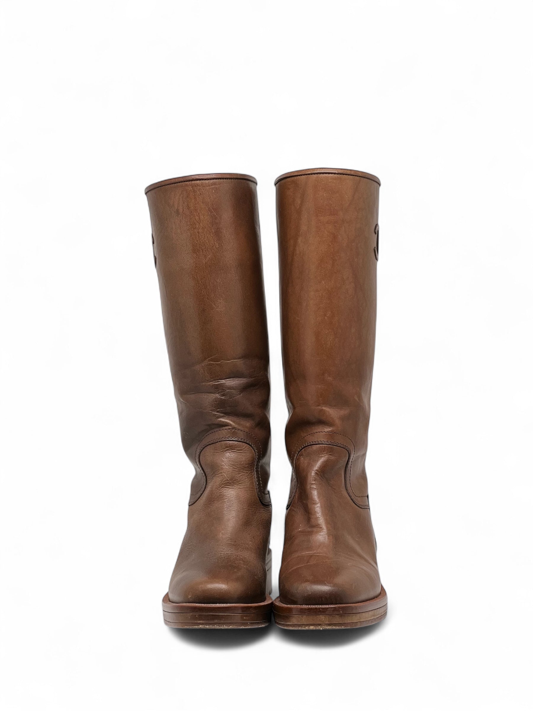 Chanel - Stiefel Gr. 37,5