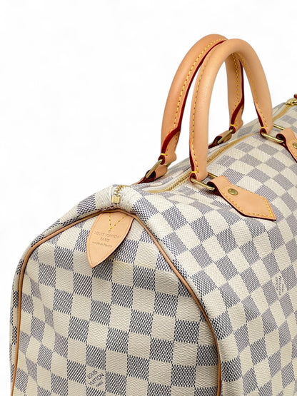 Louis Vuitton - Sac Speedy 35 Damier Azur