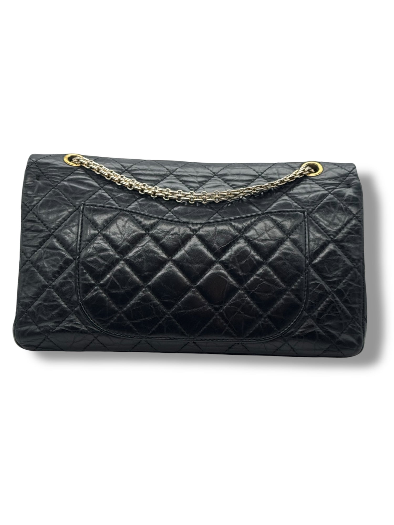 Chanel - Maxi-Tasche 2.55 Schwarz