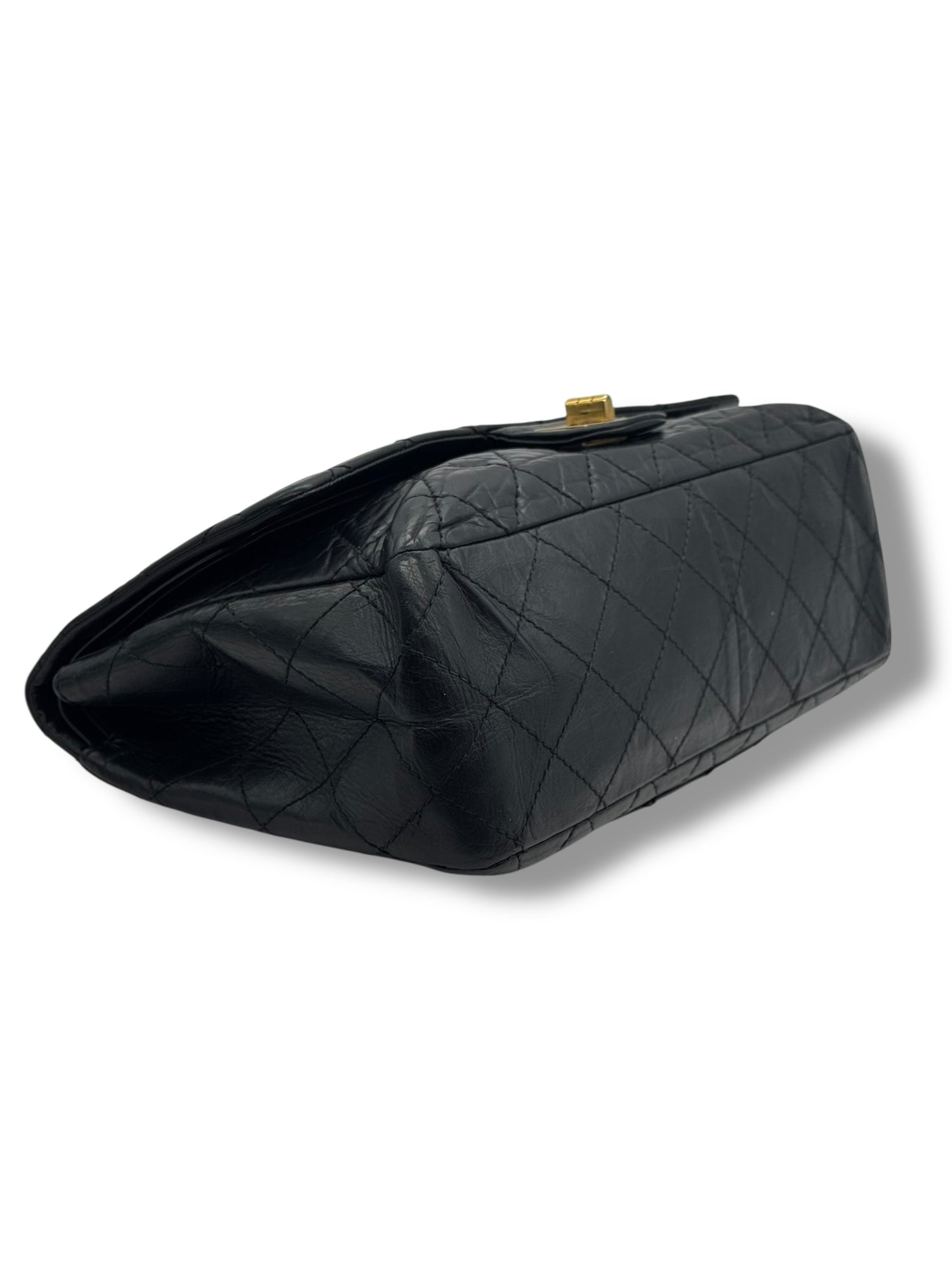 Chanel - Maxi-Tasche 2.55 Schwarz