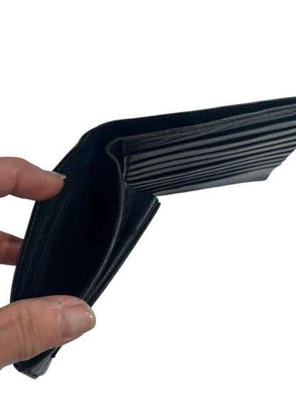 Hermès - portefeuille cuir epsom bleu navy