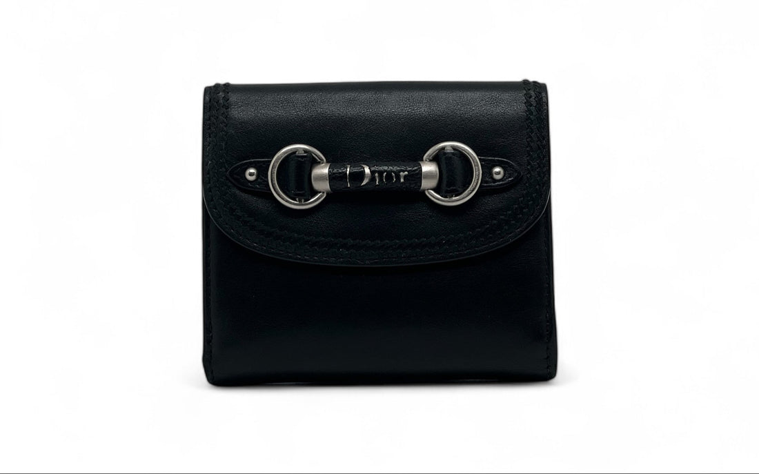 Dior - Petit portefeuille noir