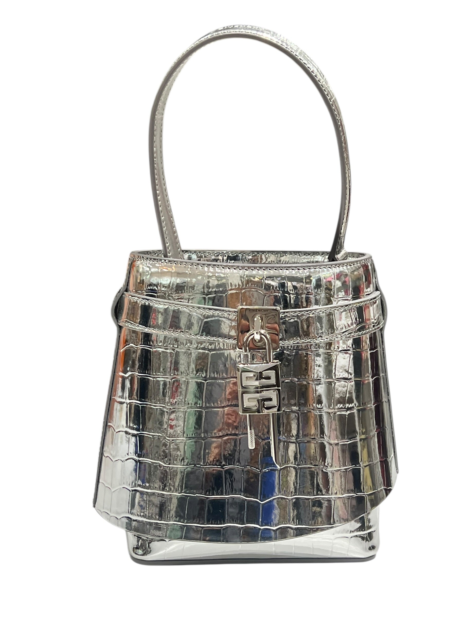 Givenchy Sac Shark Bucket Argenté | Les Folies d’Eugénie