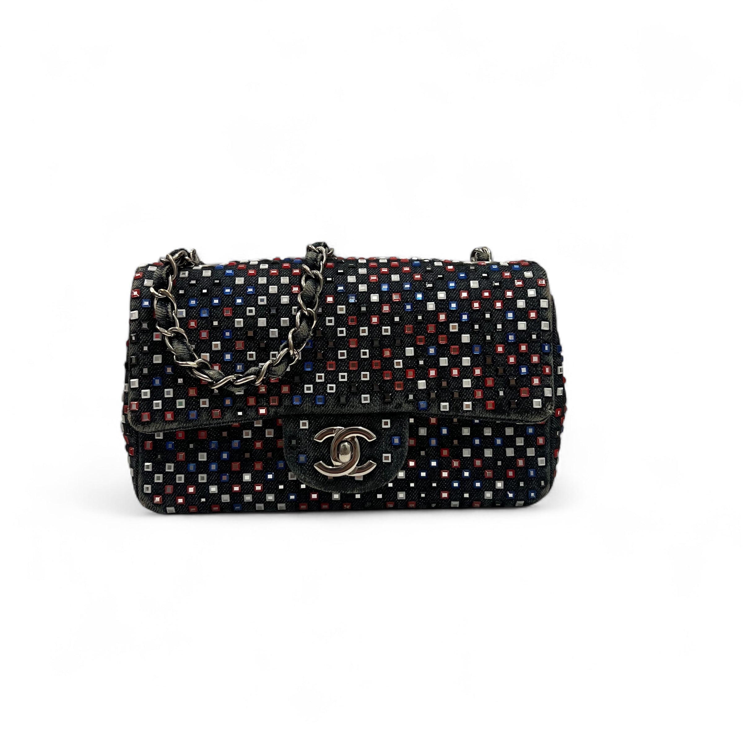 Chanel - Timeless 23 denim et strass