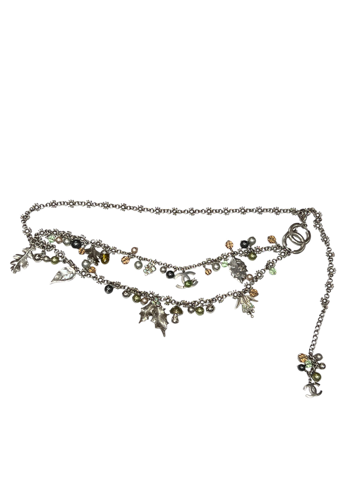 Chanel - Autumn silver chain belt