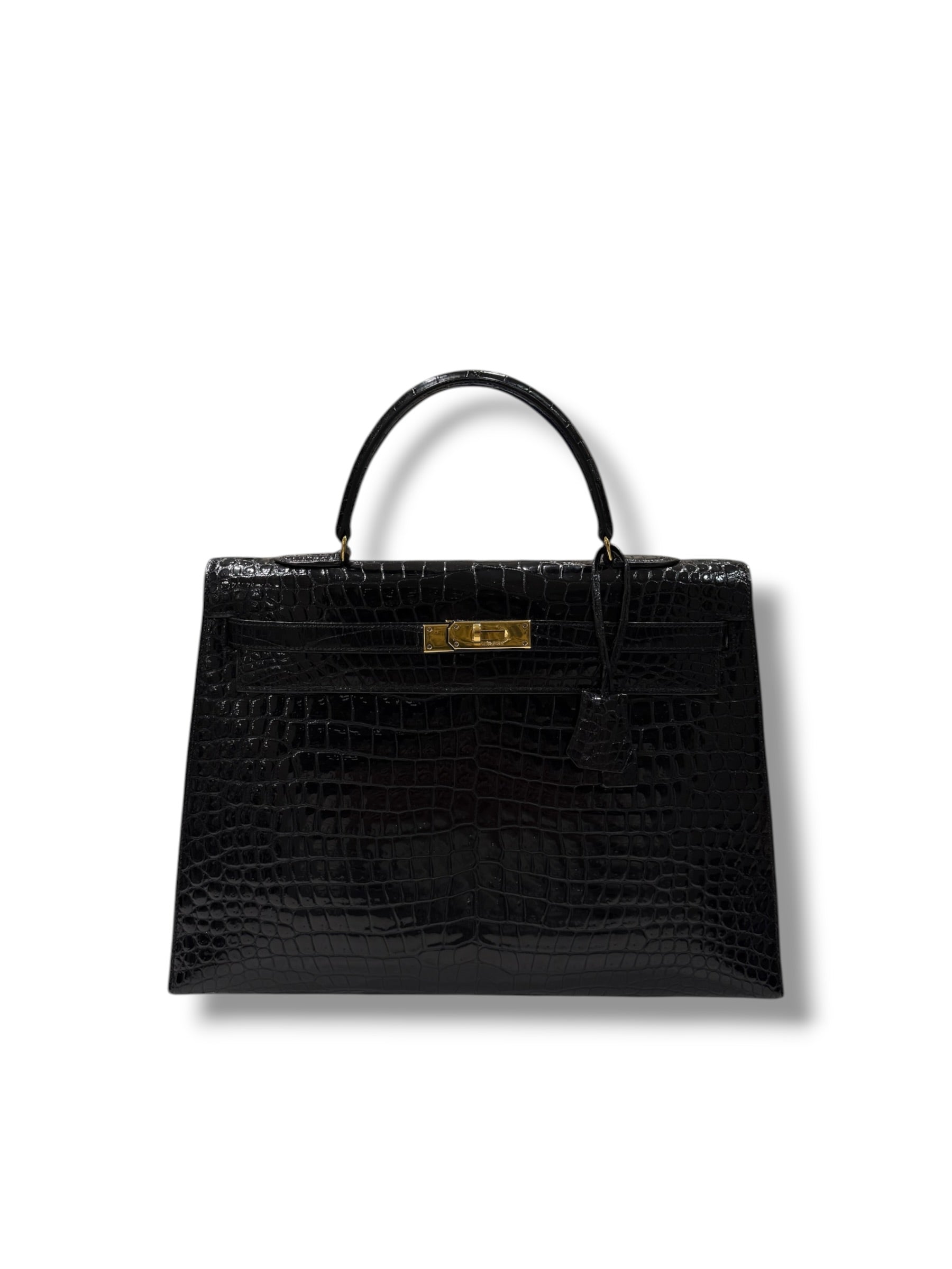 Hermès - Borsa Kelly 35 in alligatore vintage 1977