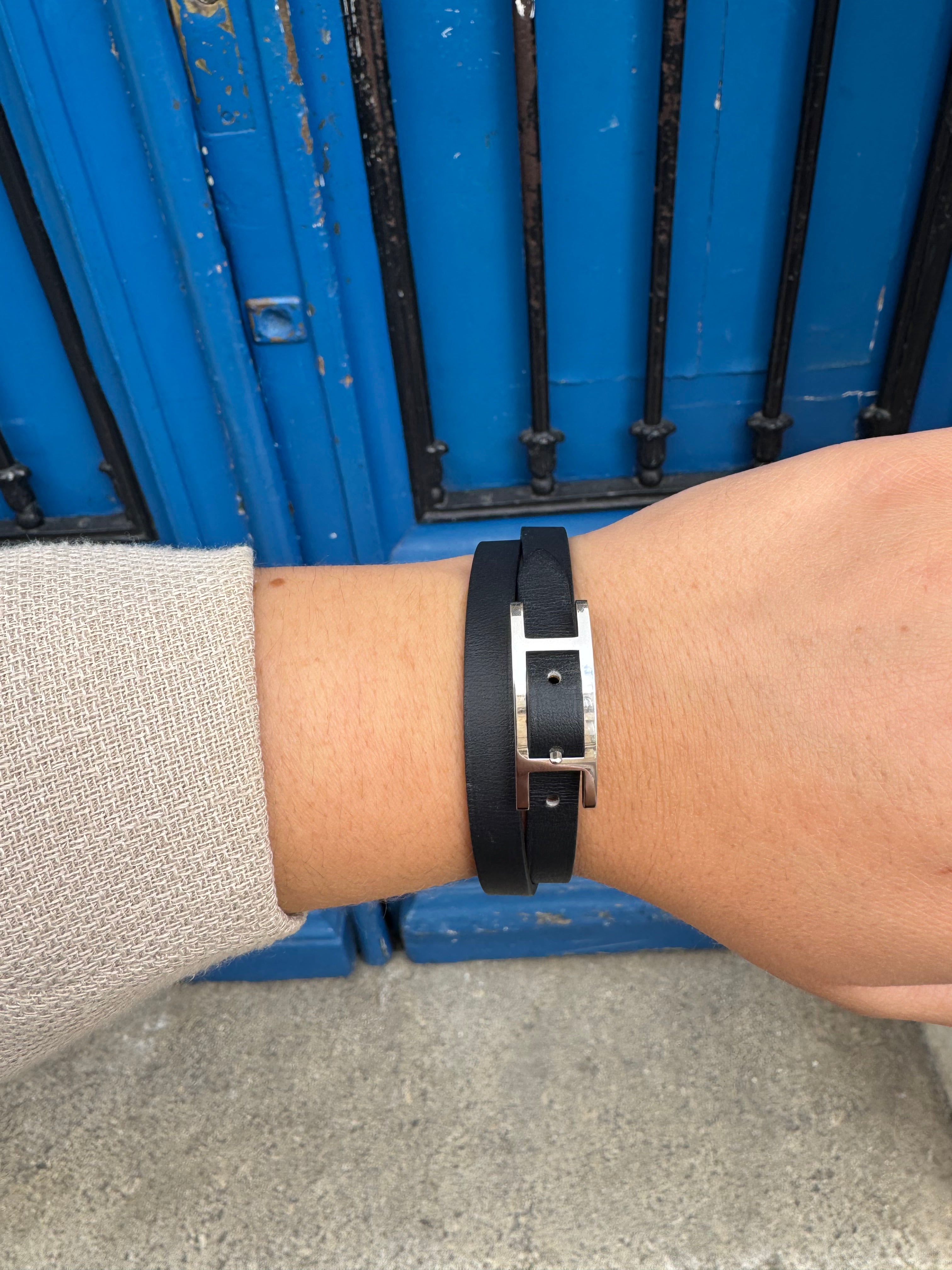 Hermès - Bracelet Double Tour Behapi T4