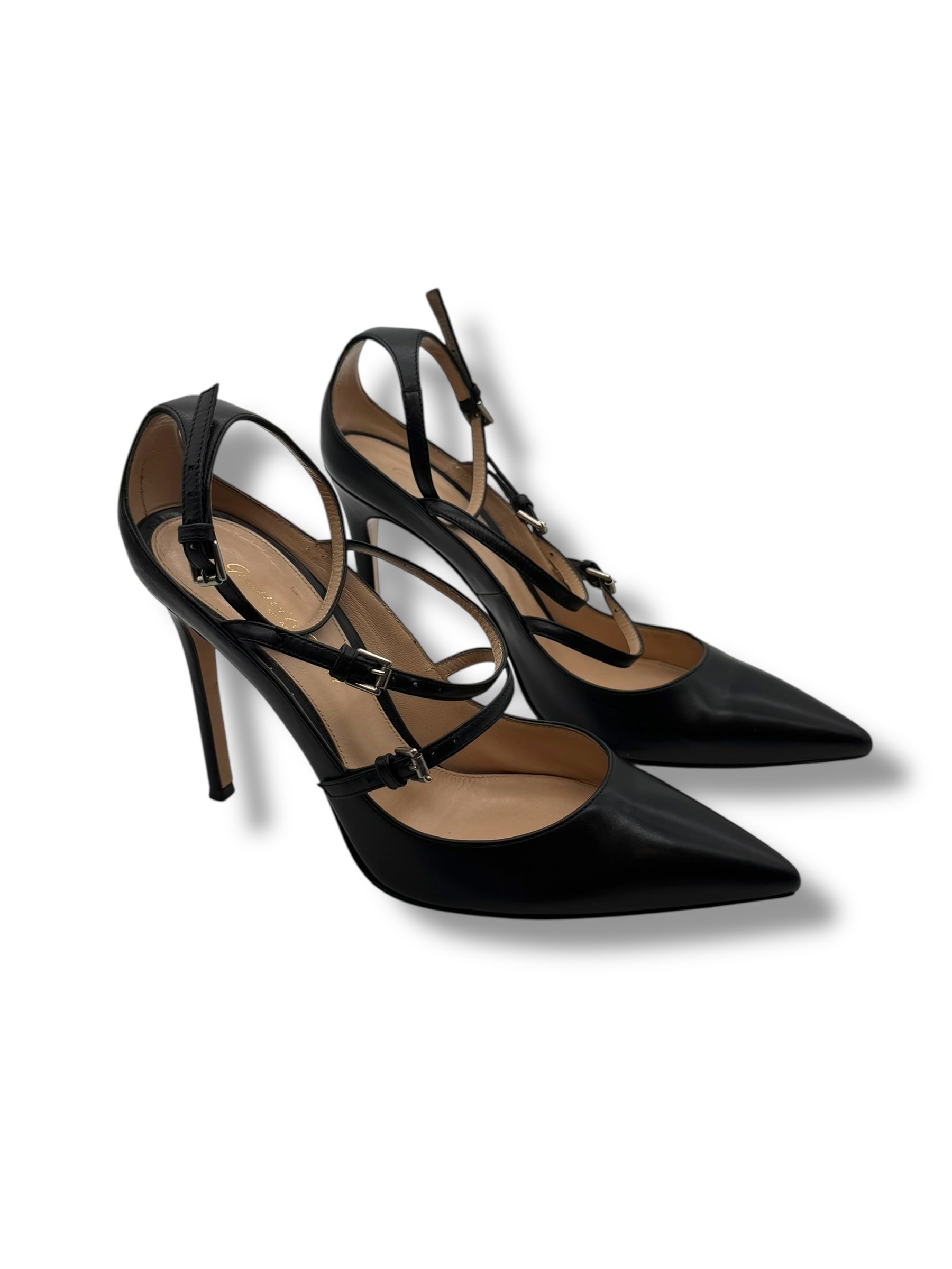 Gianvito Rossi - Escarpin noir T38,5